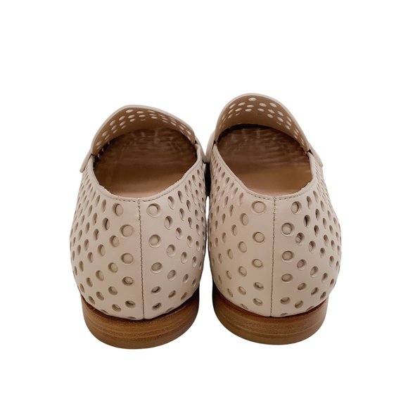 Gianvito Rossi Mousse Thierry Classic Perforated Loafer Flats - Picture 5 of 8